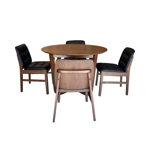 Comedor Arlo 4 Personas - Nogal