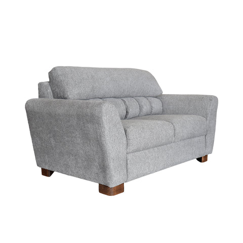 Sala Ayda - Sofá y Love Seat - Tela Milan Gray
