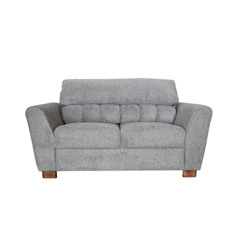 Sala Ayda - Sofá y Love Seat - Tela Milan Gray