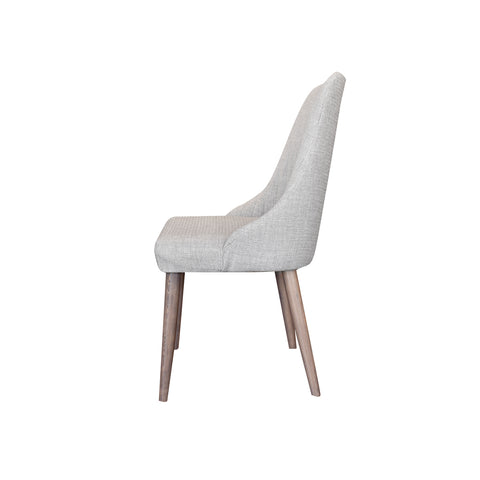 Comedor Bagdad Nogal 8 Sillas (6 Sparta Silver y 2 Sparta Smoke)