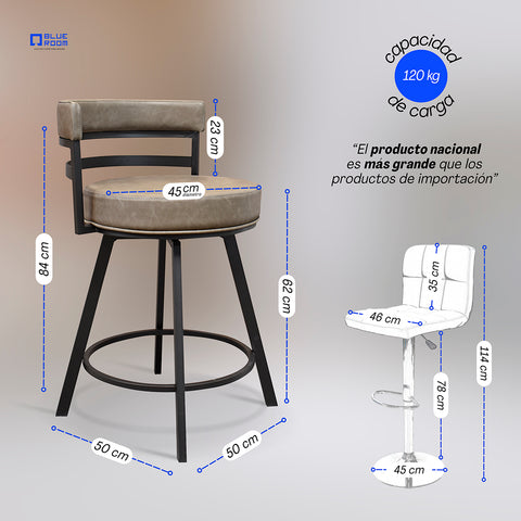 Banco Liam - Sedona Pebble