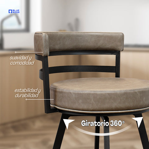 Banco Liam - Sedona Pebble