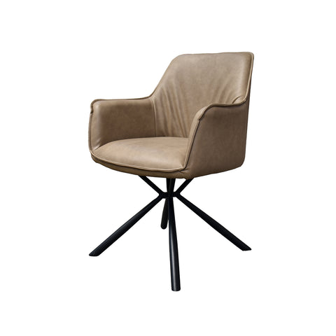 Silla Bardoni - Tacto Piel Beige