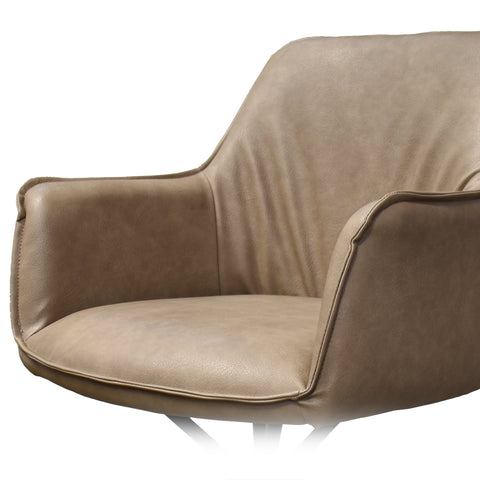Silla Bardoni - Tacto Piel Beige