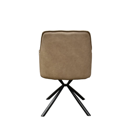 Silla Bardoni - Tacto Piel Beige