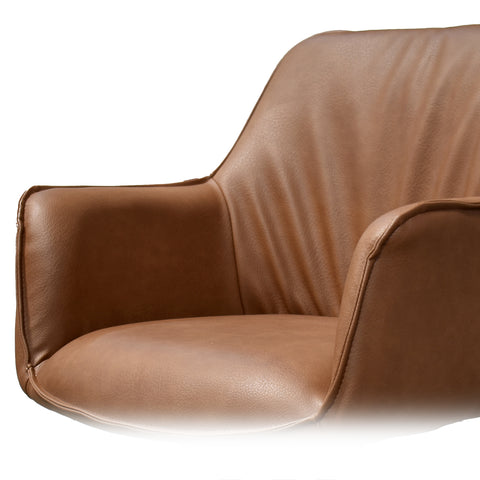 Silla Bardoni - Tacto Piel Beige