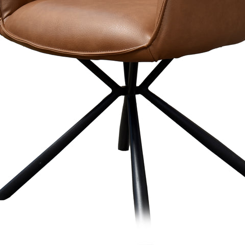 Silla Bardoni - Tacto Piel Beige