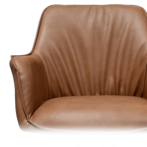 Silla Bardoni - Tacto Piel Beige