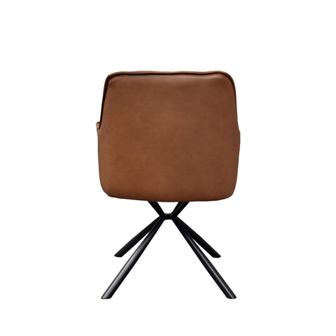 Silla Bardoni - Tacto Piel Beige