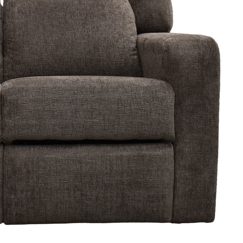 Love Seat Reclinable Bari - Broni Gris