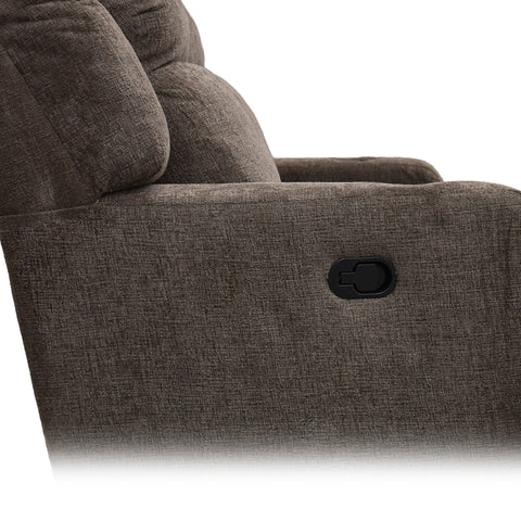 Sala Reclinable Bari - Sofá y Love Seat - Broni Gris