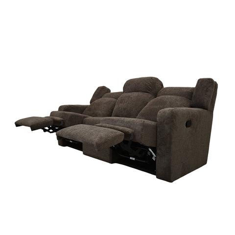 Sala Reclinable Bari - Sofá y Love Seat - Broni Gris