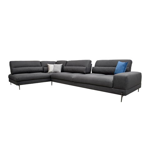 Sala Esquinera Breton Chaise Izquierdo  - Zara Gris