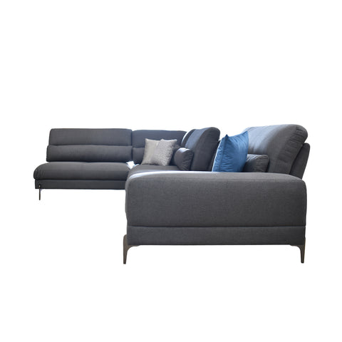 Sala Esquinera Breton Chaise Izquierdo  - Zara Gris