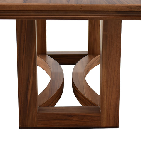 Comedor Brioni 8 Sillas - 2 Beige - 6 Grises - Parota