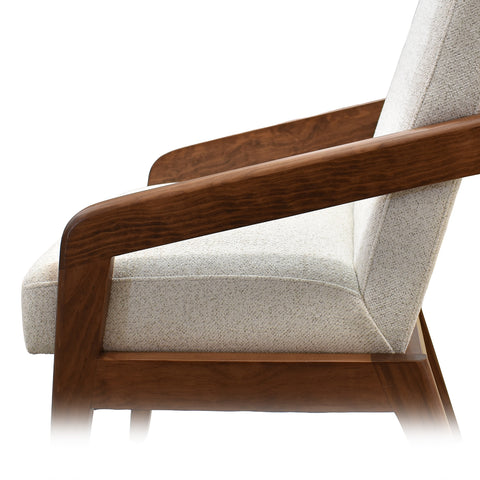 Comedor Brioni 8 Sillas - 2 Beige - 6 Grises - Parota