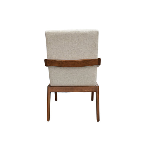 Comedor Brioni 8 Sillas - 2 Beige - 6 Grises - Parota
