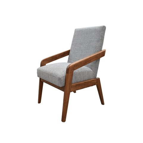 Comedor Brioni 8 Sillas - 2 Beige - 6 Grises - Parota