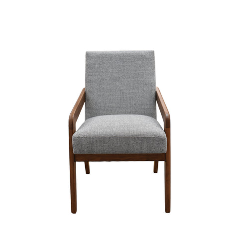 Comedor Brioni 8 Sillas - 2 Beige - 6 Grises - Parota