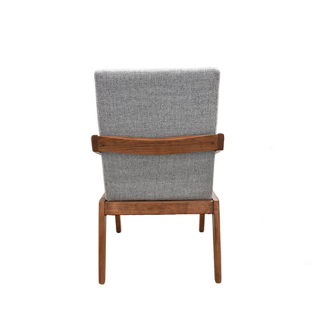 Comedor Brioni 8 Sillas - 2 Beige - 6 Grises - Parota