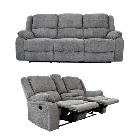 Sala Canyon Reclinable - Sofá y Love Seat - Gean Stone