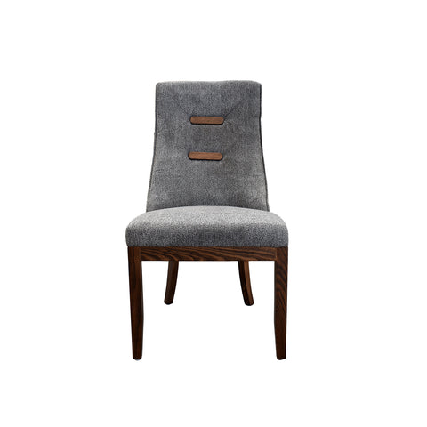Comedor Luca - 6 sillas Gris, 2 Sillas Beige
