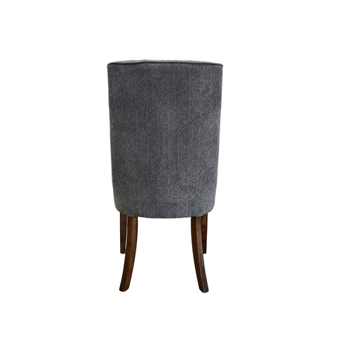 Comedor Luca - 6 sillas Gris, 2 Sillas Beige