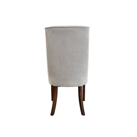 Comedor Luca - 6 sillas Gris, 2 Sillas Beige