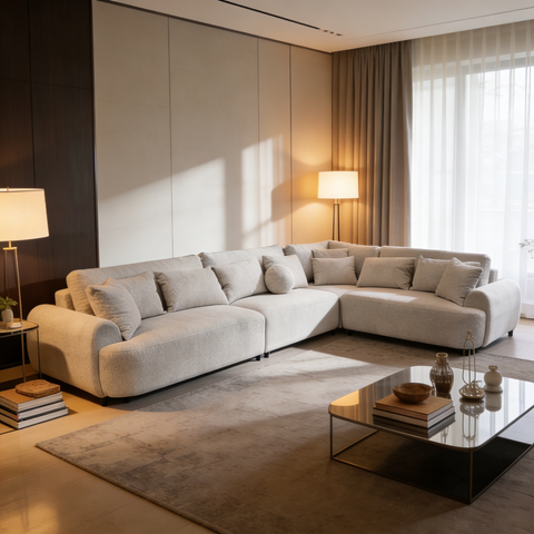 Sala Modular Chamua - Atticus Beige