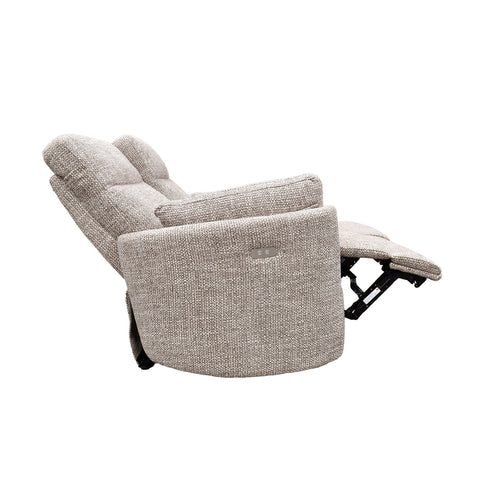 Sala Corsa - Sofá y Love Seat Eléctrica - Tela Beige