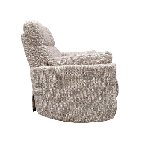 Sala Corsa - Sofá y Love Seat Eléctrica - Tela Beige