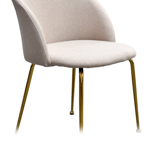 Comedor Denver - 4 Sillas Denver - 2 Lino Beige - 2 Lino Gris