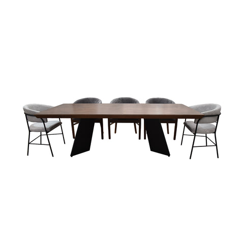 Comedor Denzel 8P - Nogal Maroon