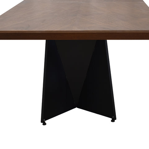 Comedor Denzel 8P - Nogal Maroon