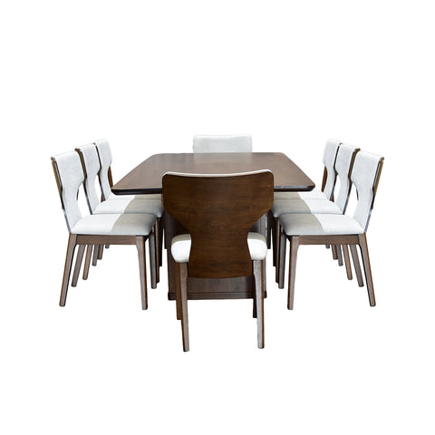 Comedor Di Marco 8 Personas-Nogal