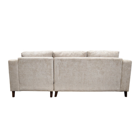Sala Esquinera Duero Chaise Derecho - Tela Doone Beige