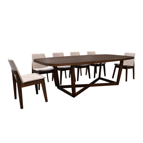 Comedor Essenza - 10 personas - Nogal