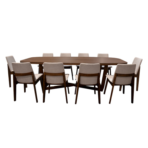 Comedor Essenza - 10 personas - Nogal