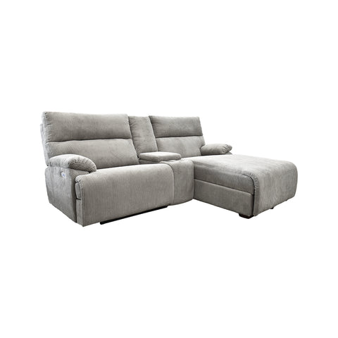 Sala Esquinera Evans - Chaise Derecho con Consola