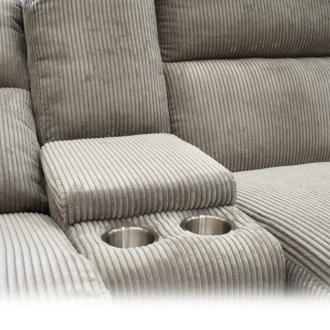 Sala Esquinera Evans - Chaise Derecho con Consola
