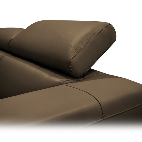 Sala Foster - Sofa y Love Seat - Piel Mocha