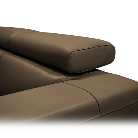Sala Foster - Sofa y Love Seat - Piel Mocha