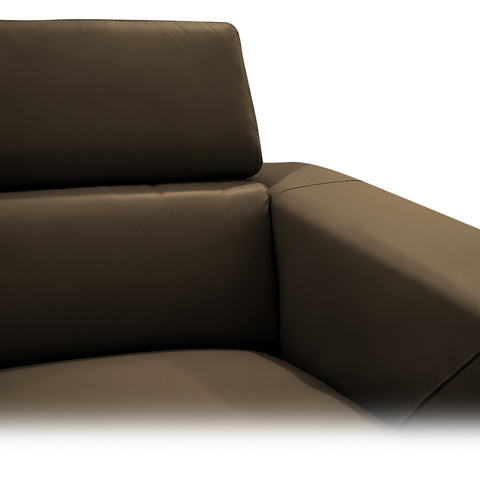 Sala Foster - Sofa y Love Seat - Piel Mocha