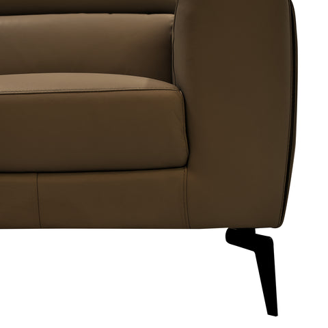 Sala Foster - Sofa y Love Seat - Piel Mocha