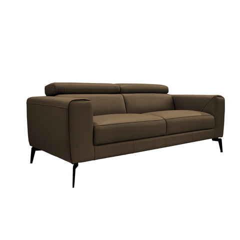 Sala Foster - Sofa y Love Seat - Piel Mocha