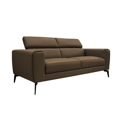 Sala Foster - Sofa y Love Seat - Piel Mocha