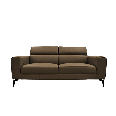 Sala Foster - Sofa y Love Seat - Piel Mocha