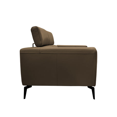 Sala Foster - Sofa y Love Seat - Piel Mocha