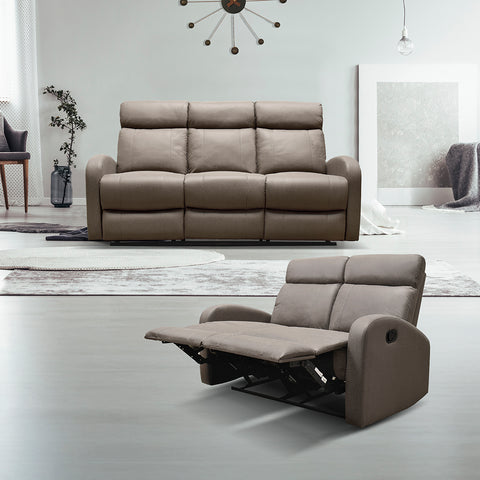 Sala Futura -  Sofá y Love Seat - Gris