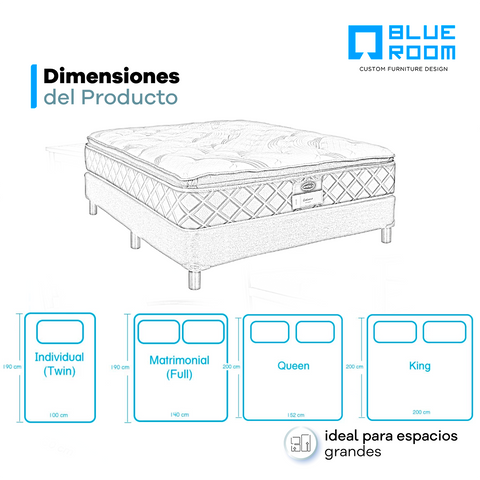 Colchón Gabana (Incluye Box)